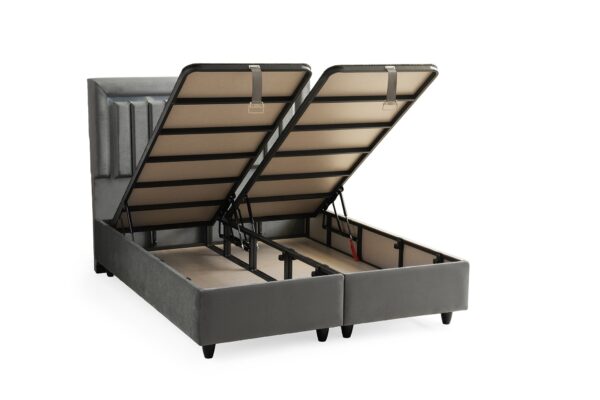 Boxspring Guzide Zilver