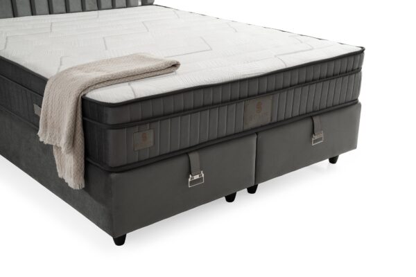 Boxspring Guzide Zilver
