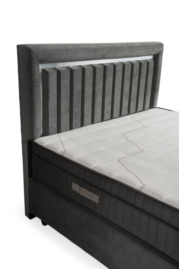 Boxspring Guzide Zilver