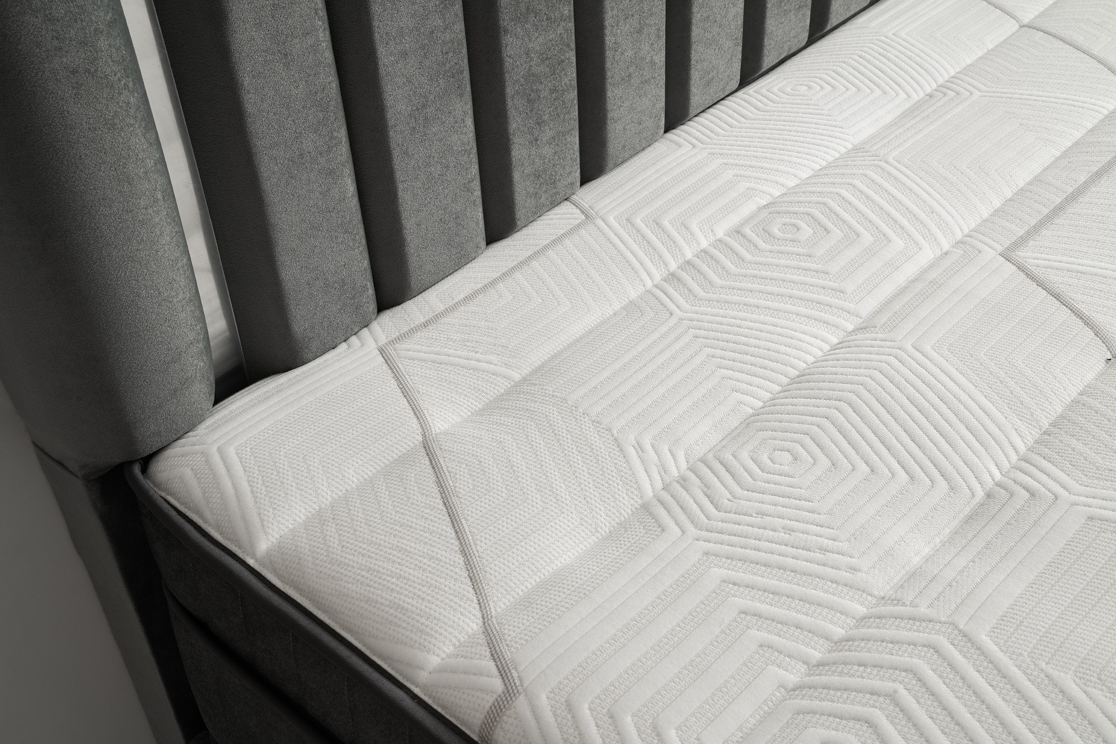 Boxspring Guzide Zilver
