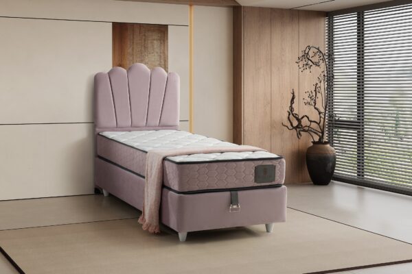 Eenpersoonsbed Parla Roze