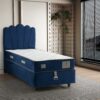 Eenpersoonsbed Parla Blauw
