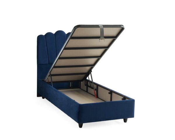 Eenpersoonsbed Parla Blauw
