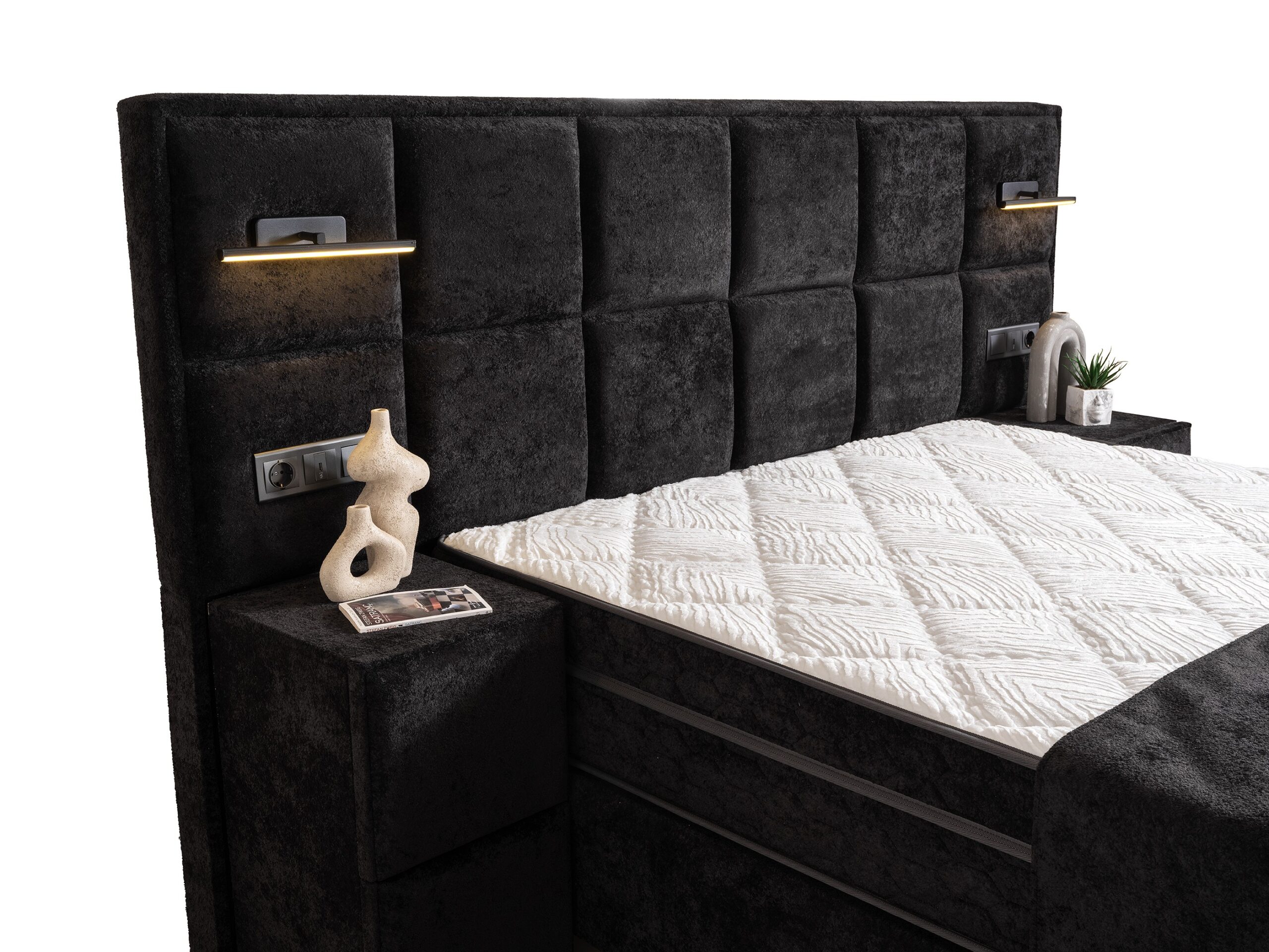 Boxspring Vanessa Zwart